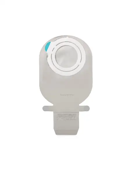 SENSURA MIO FLEX SISTEMA 2 PEZZI CON AGGANCIO ADESIVO SACCA ILEOSTOMIA RIVESTITA 70MM DA 550 ML 30 PEZZI