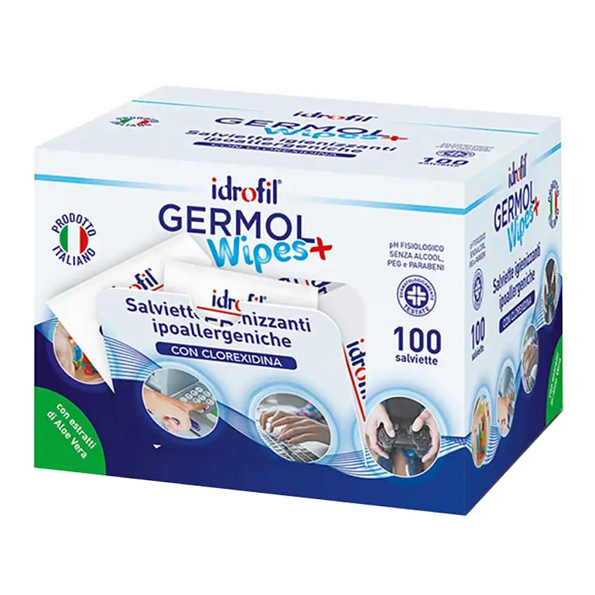 GERMOLWIPES MONODOSE 100 PEZZI