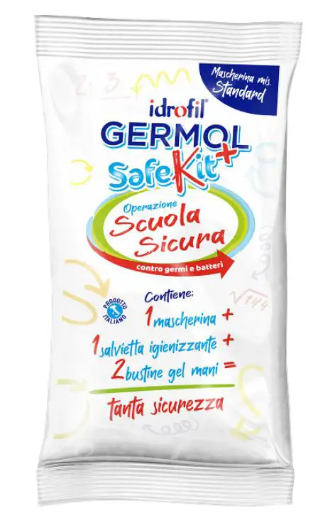 IDROFIL GERMOL KIT JUNIOR 8 ESPOSITORI DA 24 PEZZI