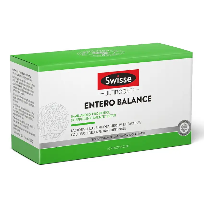 SWISSE ENTERO BALANCE LIQUIDO 10 FLACONCINI