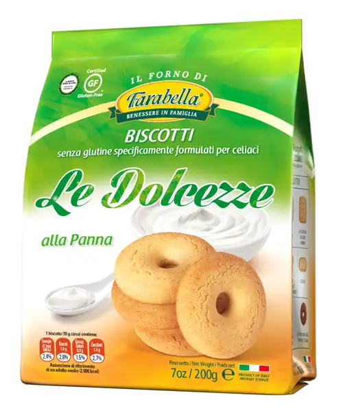 FARABELLA BISCOTTI DOLCEZZE ALLA PANNA 200 G