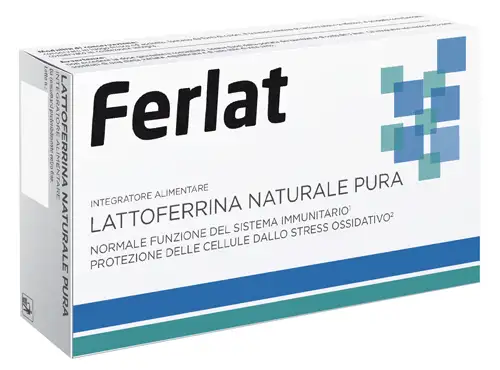 LATTOFERRINA NATURALE PURA 40 COMPRESSE FERLAT