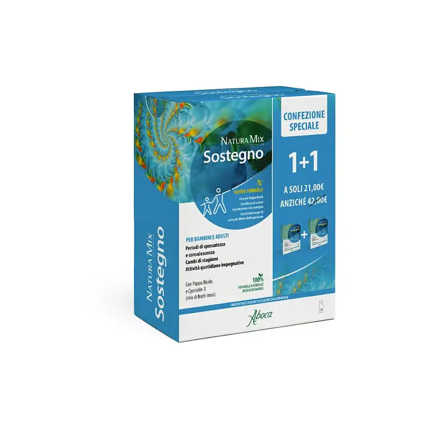NATURA MIX ADVANCED SOSTEGNO 10 FLACONCINI + 10 FLACONCINI CONFEZIONE SPECIALE