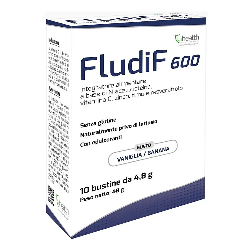 FLUDIF 600 VANIGLIA/BANANA 10 BUSTINE
