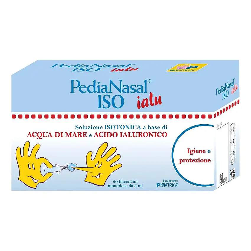 PEDIANASAL SOLUZIONE ISOTONICA ACIDO IALURONICO 20 FLACONCINI DA 5 ML