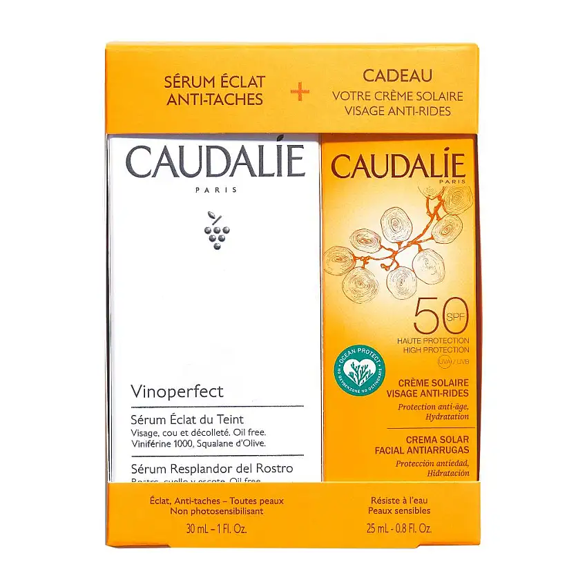 VINOPERFECT COFANETTO SIERO + SOLARE 25 ML 2021 SIERO 30 ML + CREMA SOLARE SPF50 25 ML