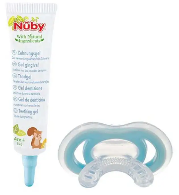 NUBY COMBO SET GEL DENTIZIONE 15 G + GUMEEZ
