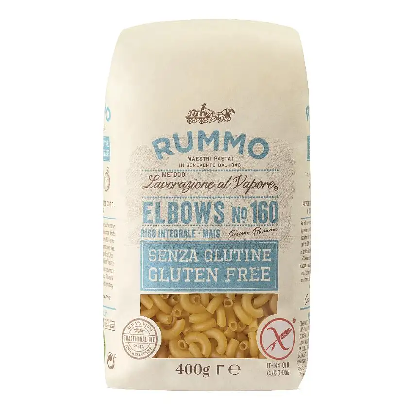 RUMMO ELBOWS N160 RISO INTEGRALE E MAIS 400 G