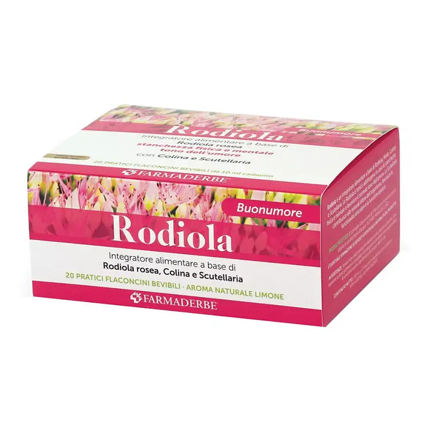 RODIOLA 20 STICK DA 10 ML SENZA GLUTINE