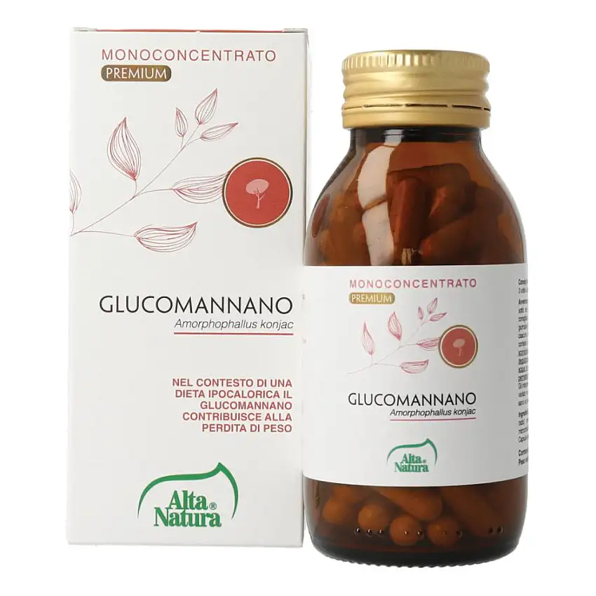 GLUCOMANNANO 100 CAPSULE 500 MG