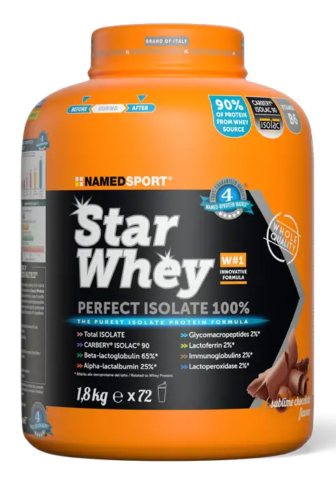 STAR WHEY ISOLATE SUBLIME CHOCOLATE 1,8 KG