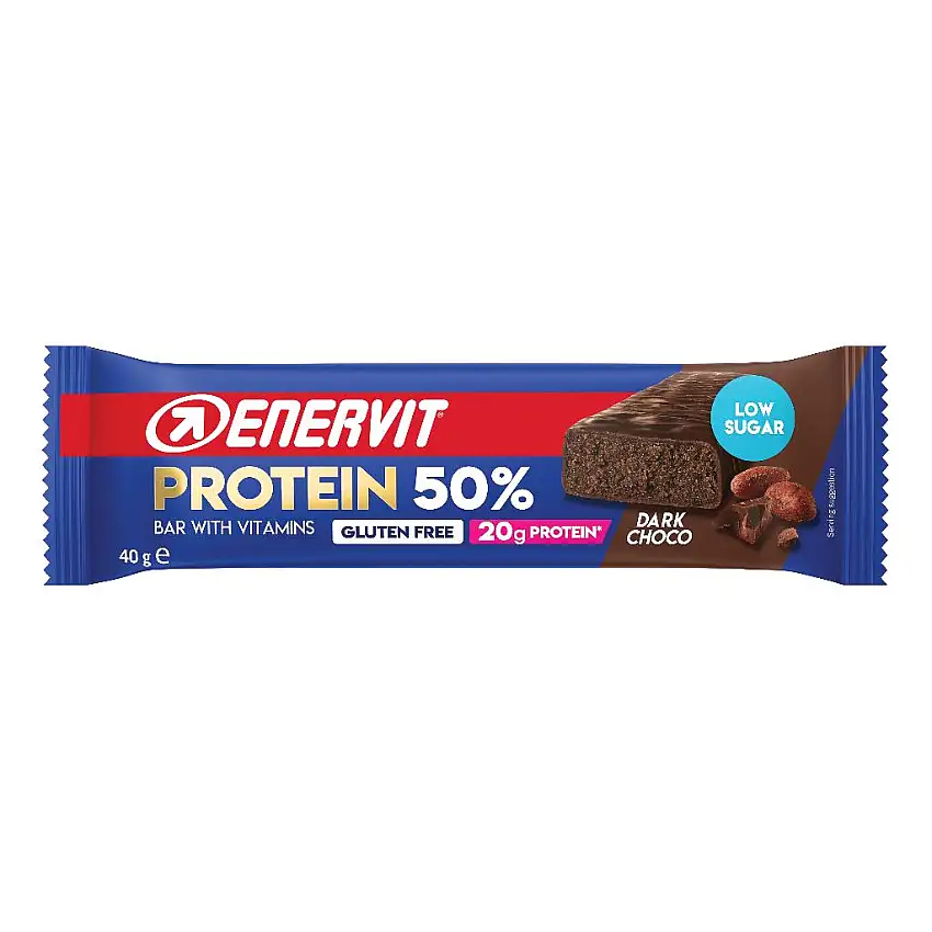 ENERVIT SPORT PROTEIN BAR 50% BARRETTA DARK CHOCOLATE 40 G
