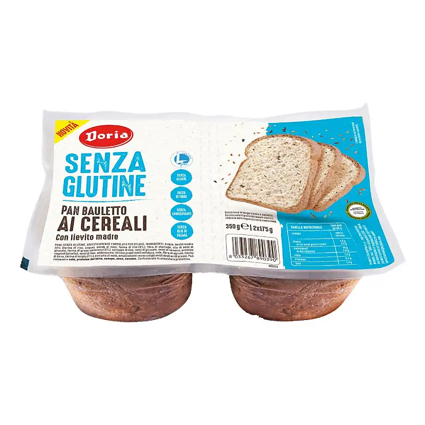 DORIA PAN BAULETTO CEREALI 2 PEZZI DA 175 G