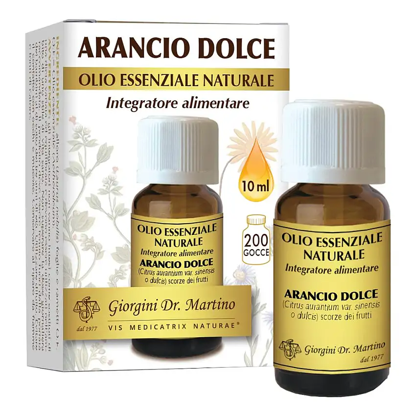 ARANCIO DOLCE OLIO ESSENZIALE NATURALE 10 ML