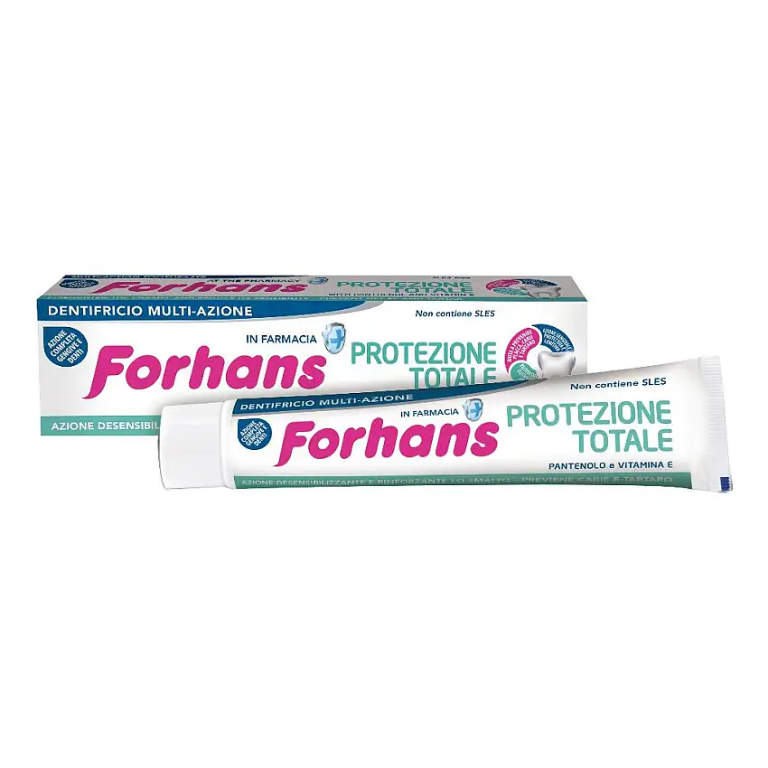 FORHANS DENTIFRICIO PROTEZIONE TOTALE 75 ML
