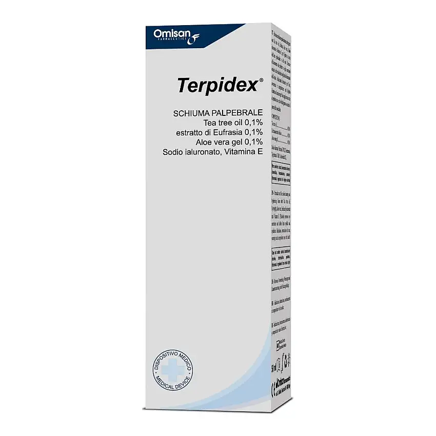 SCHIUMA PALPEBRALE TERPIDEX 50 ML