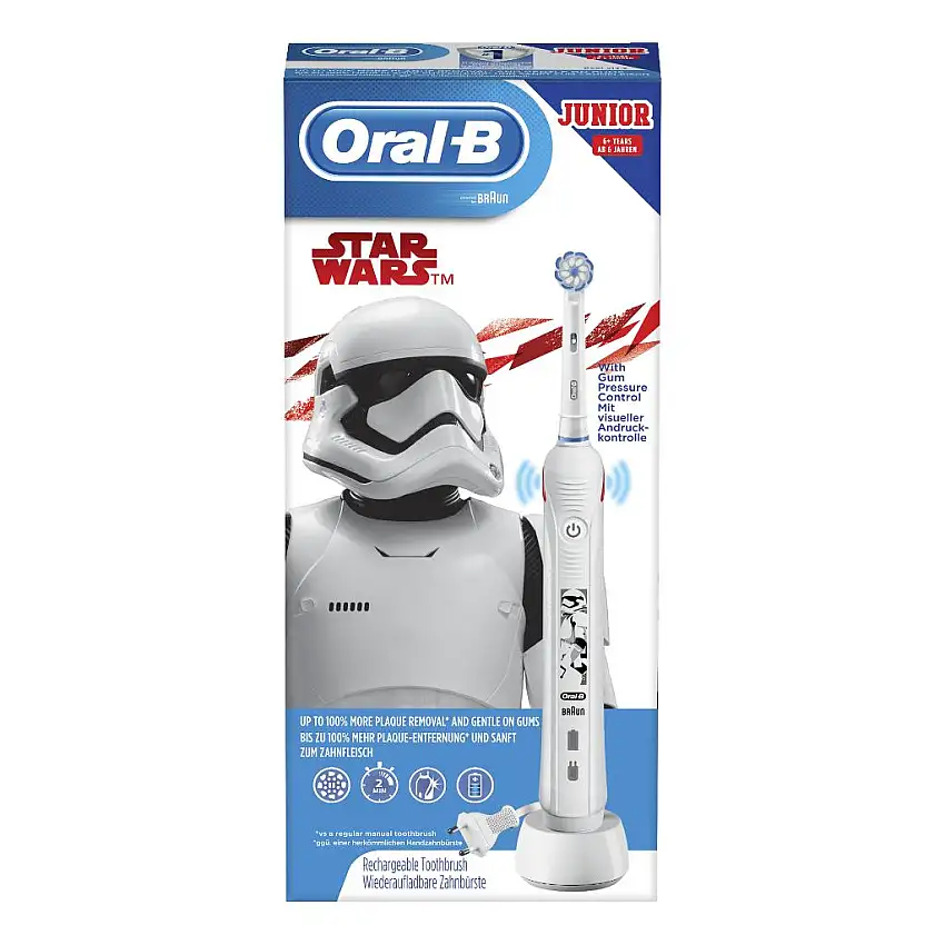 ORALB JUNIOR STAR WARS SPAZZOLINO ELETTRICO 6+