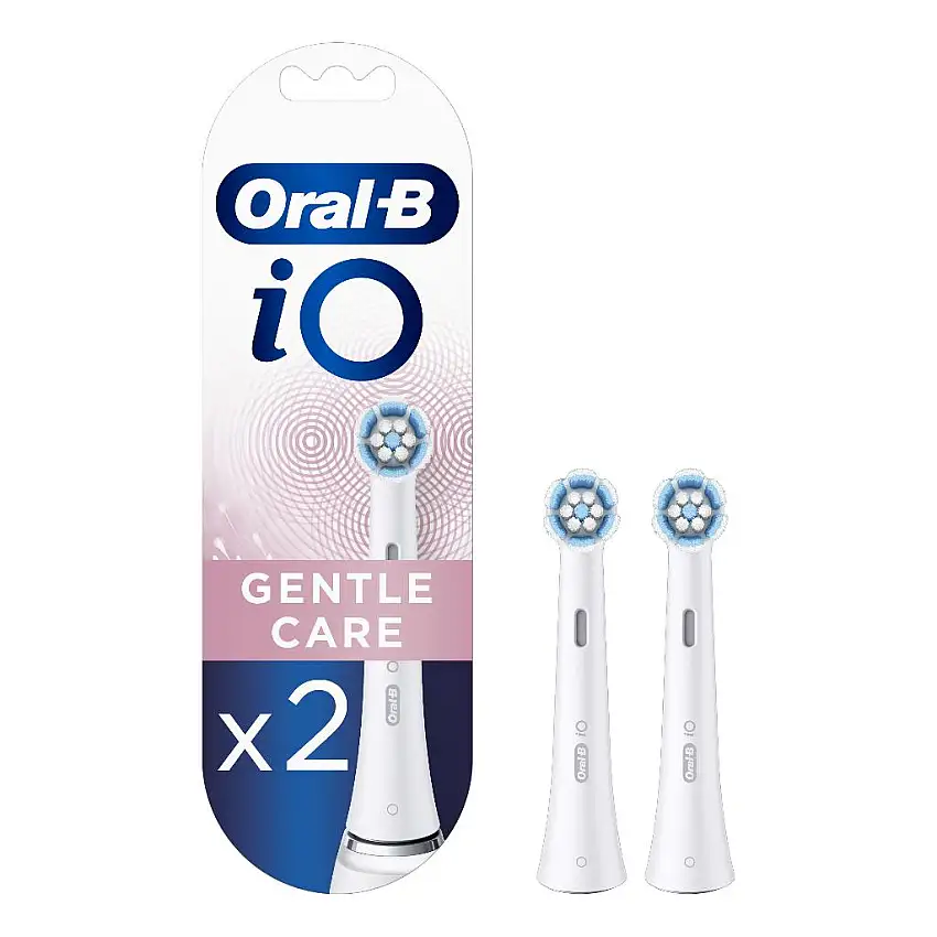 ORALB POWER REFILL IO GENTLE CLEAN WHITE 2 PEZZI
