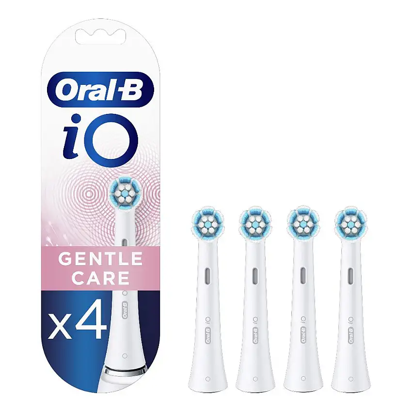 ORALB POWER REFILL IO ULTIMATE CLEAN WHITE 4 PEZZI