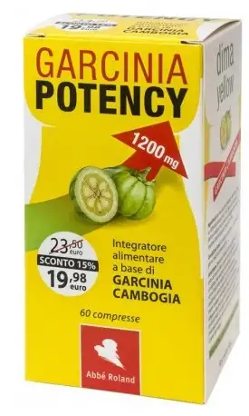 GARCINIA POTENCY 1200 DIMA YELLOW 60 COMPRESSE NO SCONTO