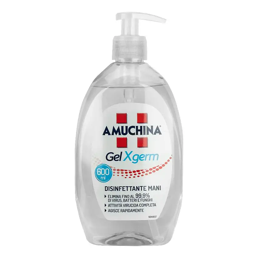 AMUCHINA GEL X-GERM DISINFETTANTE MANI 600 ML IT