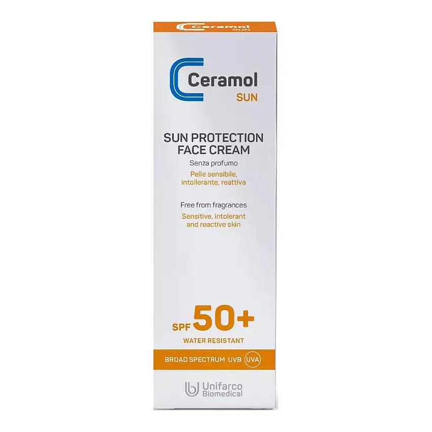 CERAMOL SUN PROTECTION FACE CREAM SPF50+ 50 ML