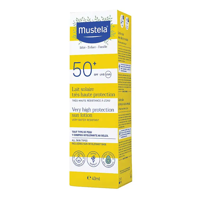 MUSTELA LATTE SOLARE 40 ML