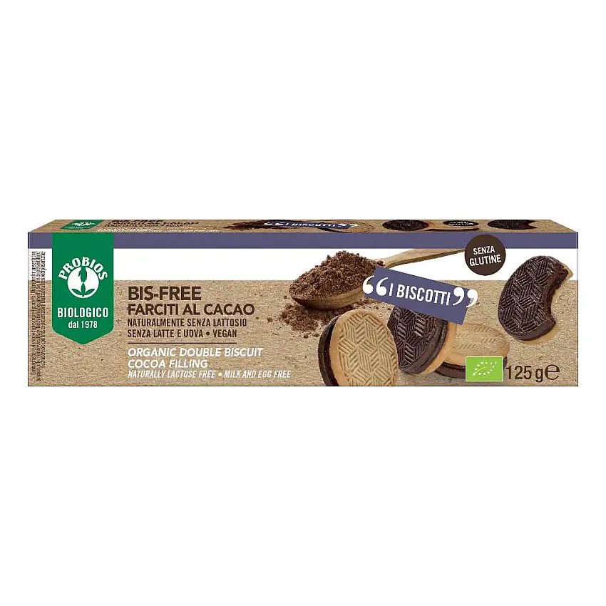BIS FREE FARCITI AL CACAO 125 G