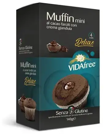 VIDAFREE MINIMUFFIN CREMA GIANDUIA 140 G