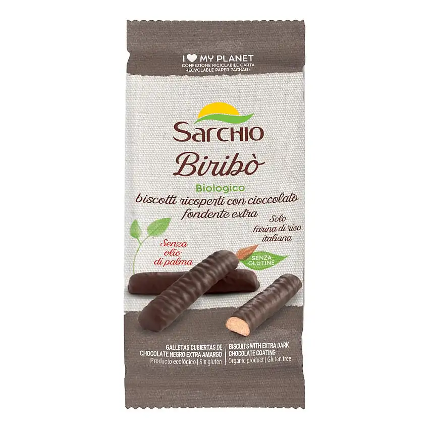 BIRIBO' CIOCCOLATO FONDENTE 130 G