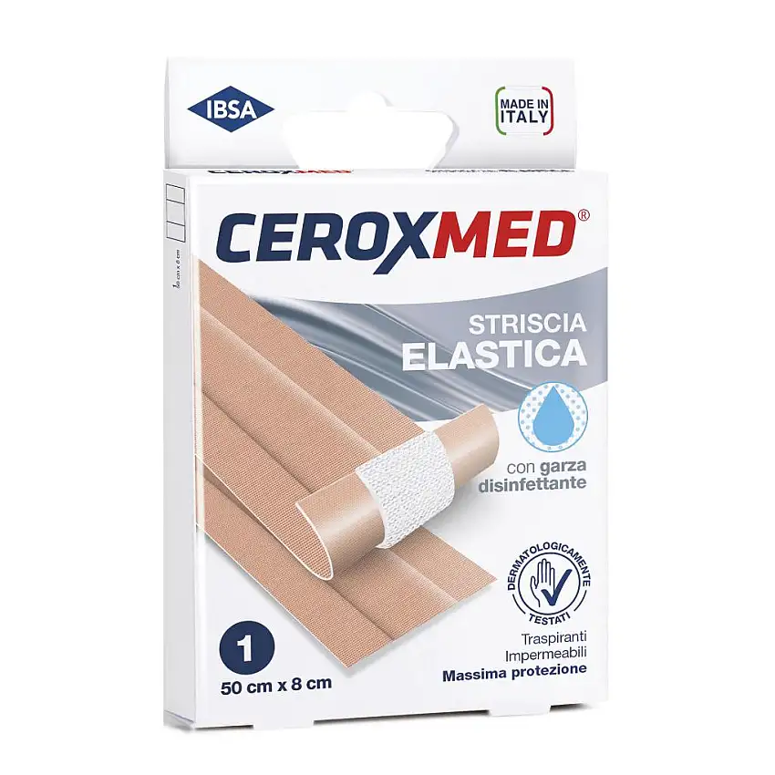 STRISCIA ELASTICA CEROXMED 50X8CM 1 PEZZO