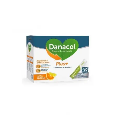 DANACOL PLUS+ INTEGRATORE COLESTEROLO 30STICK