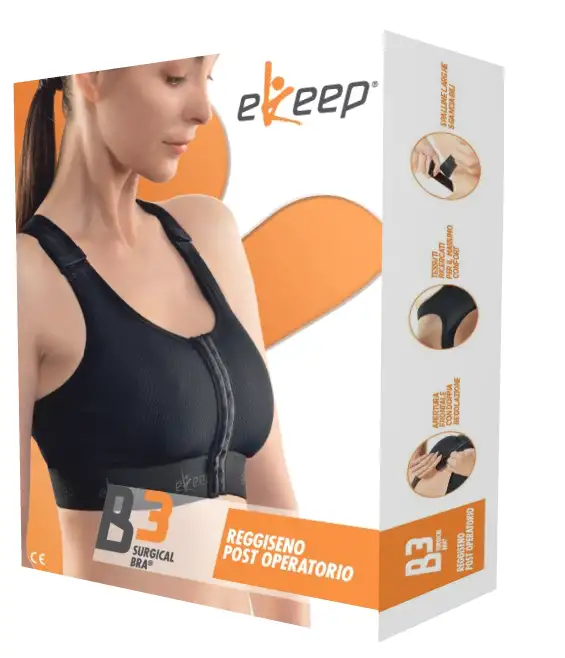 REGGISENO POST OPERATORIO EKEEP B3 SURGICAL BRA TAGLIA 01