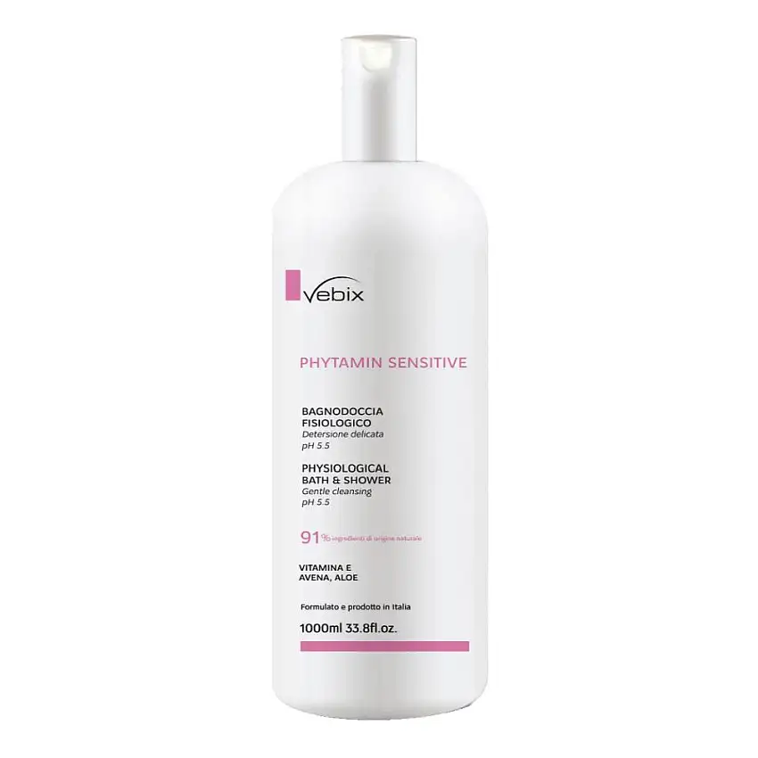 VEBIX PHYTAMIN PELLI SENSIBILI BAGNODOCCIA FISIOLOGICO 1000 ML