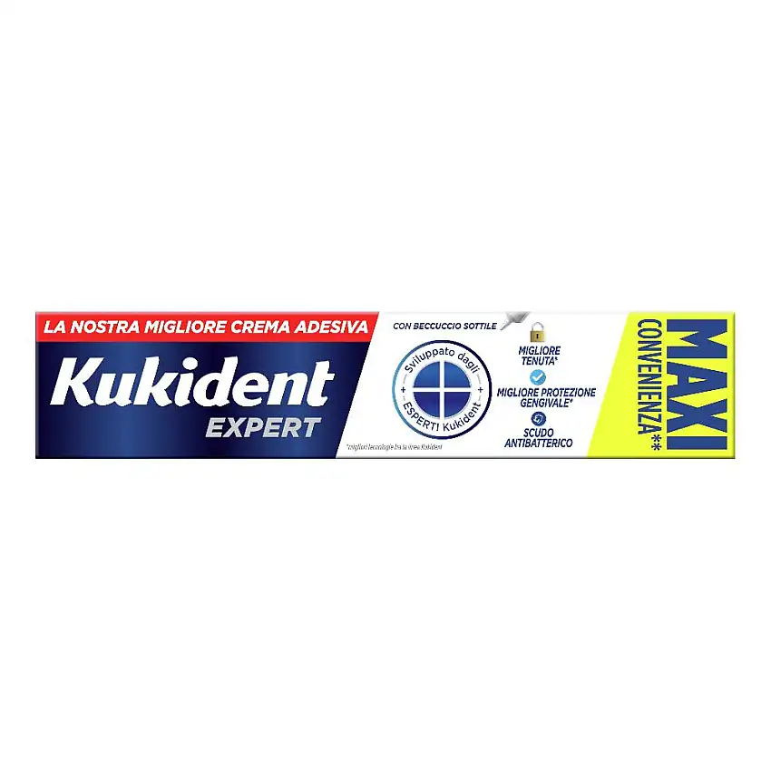 Kukident Ultimate Fresco Crema Adesiva Dentiere 57g