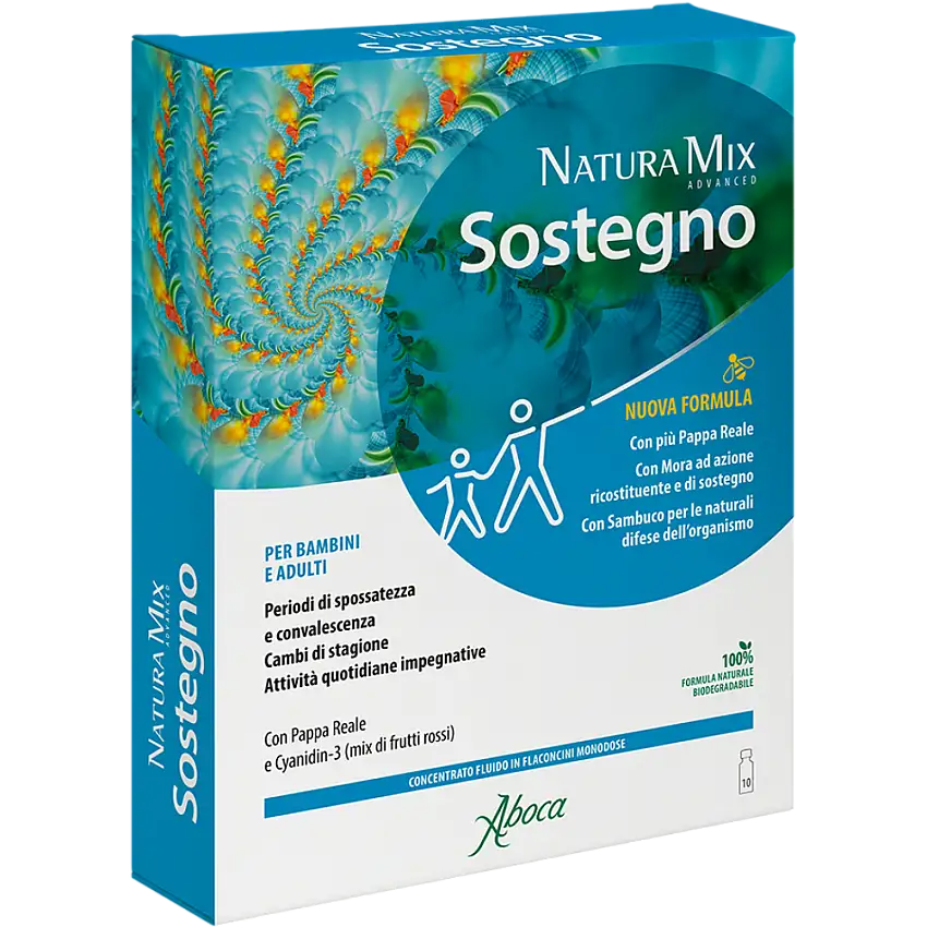 NATURA MIX ADVANCED SOSTEGNO 10 FLACONCINI DA 15 ML