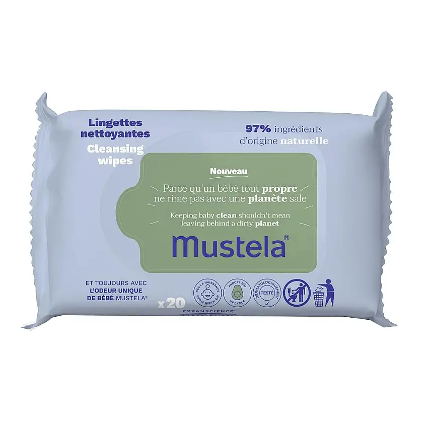 MUSTELA SALVIETTE MULTI 20 PEZZI