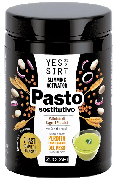 YES SIRT PASTO SOSTITUTIVO VELLUTATA LEGUMI PROTEICI 7X52 G