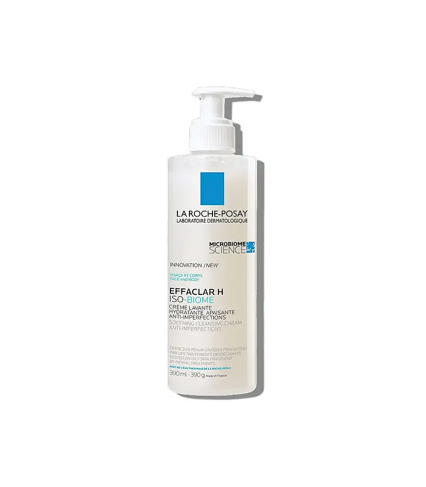 EFFACLAR H ISO BIOME CREMA LAVANTE 400 ML