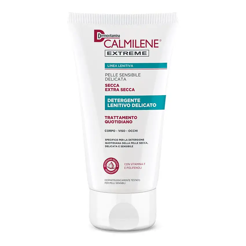 DERMOVITAMINA CALMILENE EXTREME DETERGENTE LENITIVO DELICATO TRATTAMENTO QUOTIDIANO PER PELLE SECCA ED EXTRA SECCA 200 ML