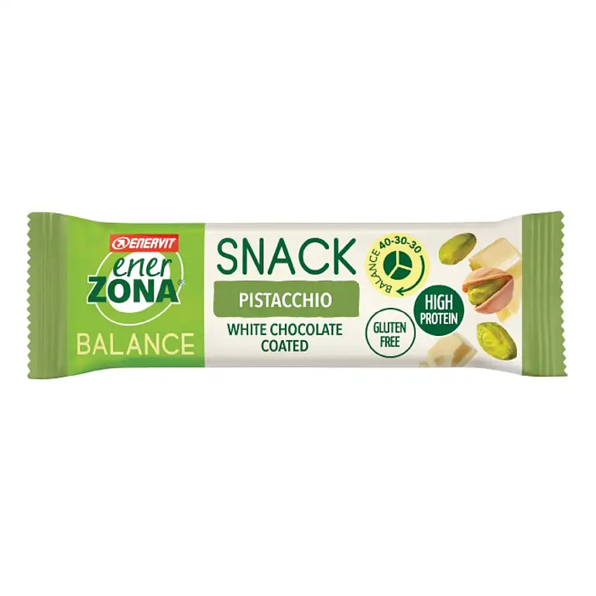 ENERZONA SNACK PISTACCHIO CIOCCOLATO BIANCO 27 G