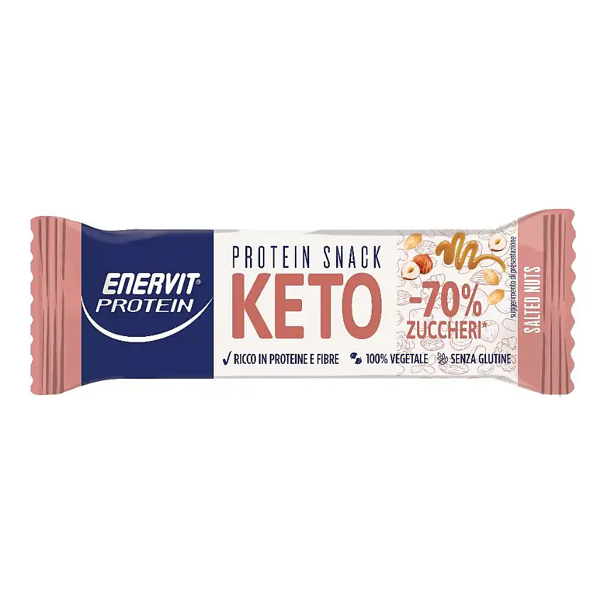 ENERVIT PROTEIN KETO SNACK SALTED NUTS 35 G