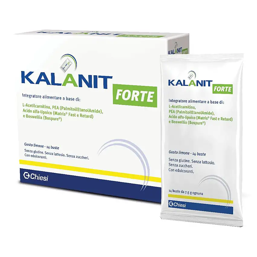 KALANIT FORTE GUSTO LIMONE 14 BUSTE SENZA GLUTINE, SENZA LATTOSIO, SENZA ZUCCHERI, CON EDULCORANTI