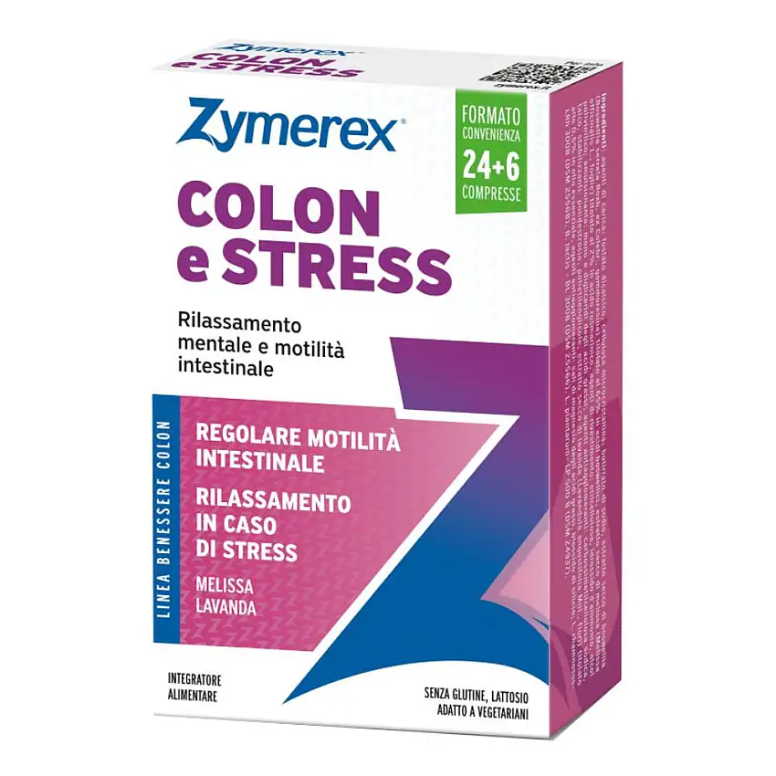 ZYMEREX COLON E STRESS 24 COMPRESSE
