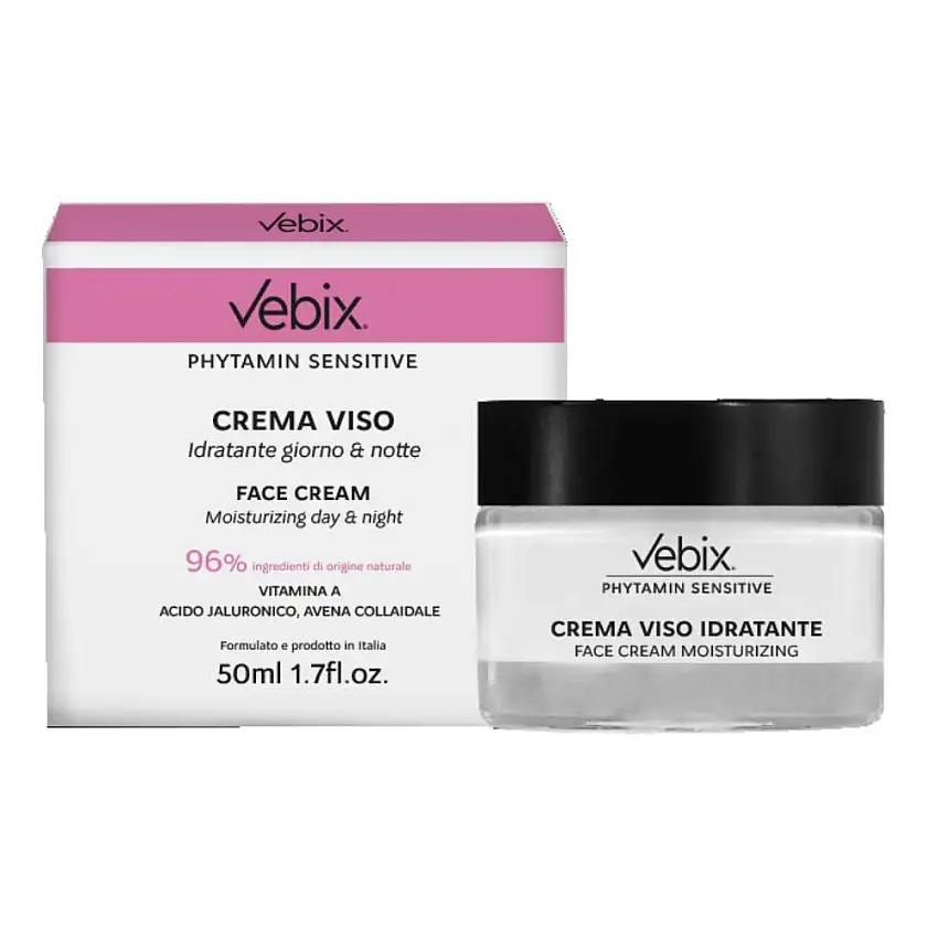 VEBIX PHYTAMIN PELLI SENSIBILI CREMA VISO IDRATAZIONE GLOBALE NUOVA FORMULA 50 ML