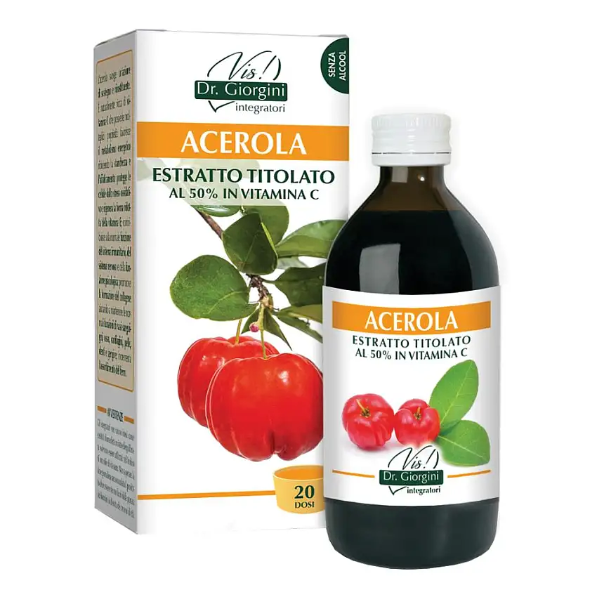 ACEROLA ESTRATTO TITOLATO AL 50% 200 ML