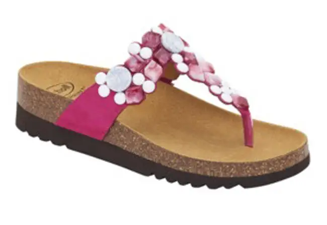 CALZATURA SINTRA FLIP-FLOP MICROFIBRE+ACCESSORIES WOMAN FUCHSIA/MULTI TECNOLOGIA BIOPRINT MATERIALE MICROFIBRA + ORNAMENTO FODERA TOMAIA MICROFIBRA FODERA SOTTOPIEDE MICROFIBRA 38