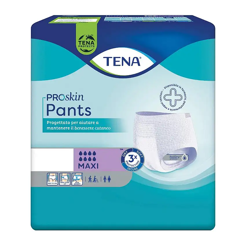 PANNOLONE PER INCONTINENZA TENA PANTS MAXI SMALL 10 PEZZI