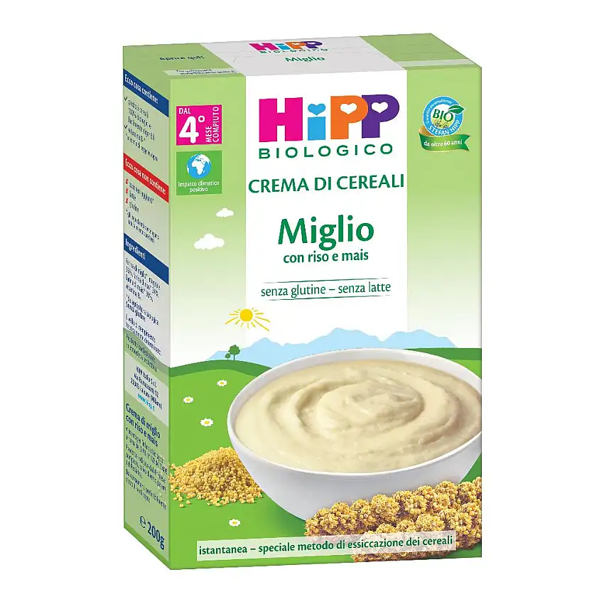HIPP BIO CREMA CEREALI MIGLIO 200 G