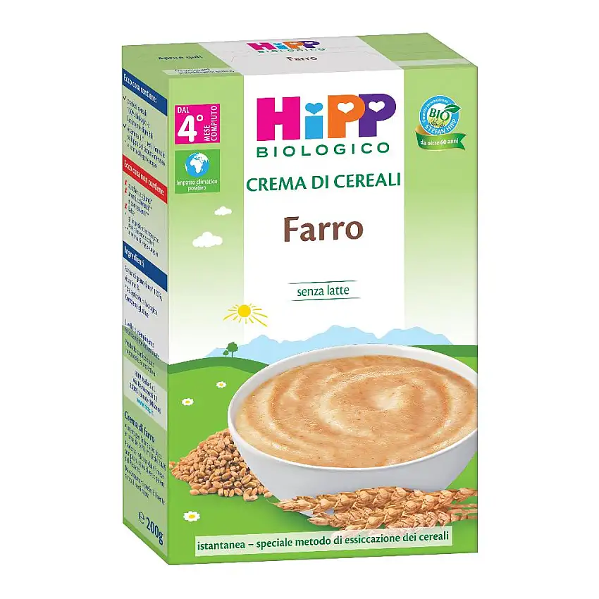 HIPP BIO CREMA CEREALI FARRO 200 G